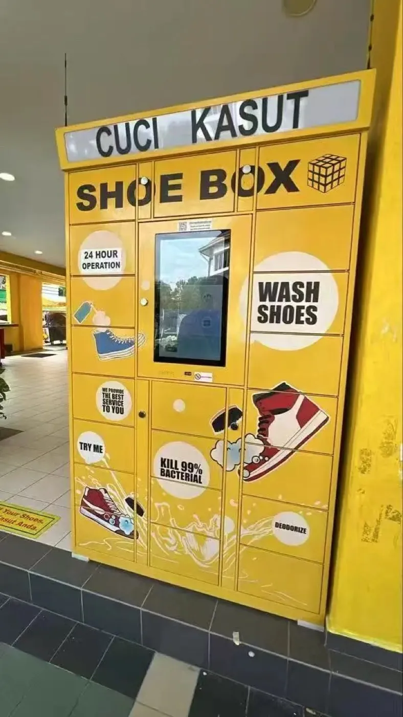 Malaysia · Shoe-care lockers